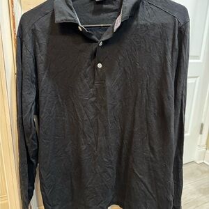 Elegant Black Polo Shirt for Men